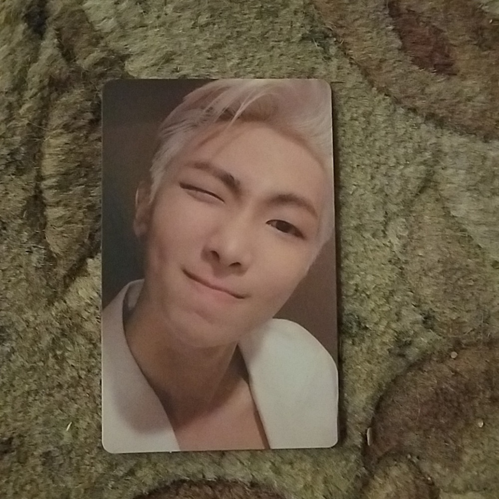BTS rm persona photo card